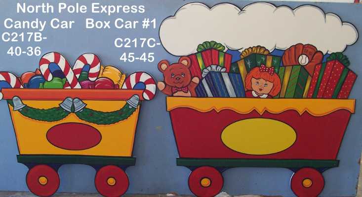 C217BNorth Pole Express Candy Car (on Left)